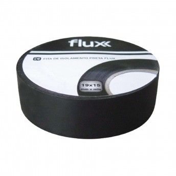 Fita Isoladora Preta 19mm 15mt refª FPIFI1915 FLUX Fita Isoladora Preta 19mm 15mt refª FPIFI1915 FLUX