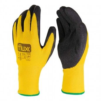 Luva Latex Poliester Anti Deslizante T8 M refª FLNAD8M FLUX Luva Latex Poliester Anti Deslizante T8 M refª FLNAD8M FLUX