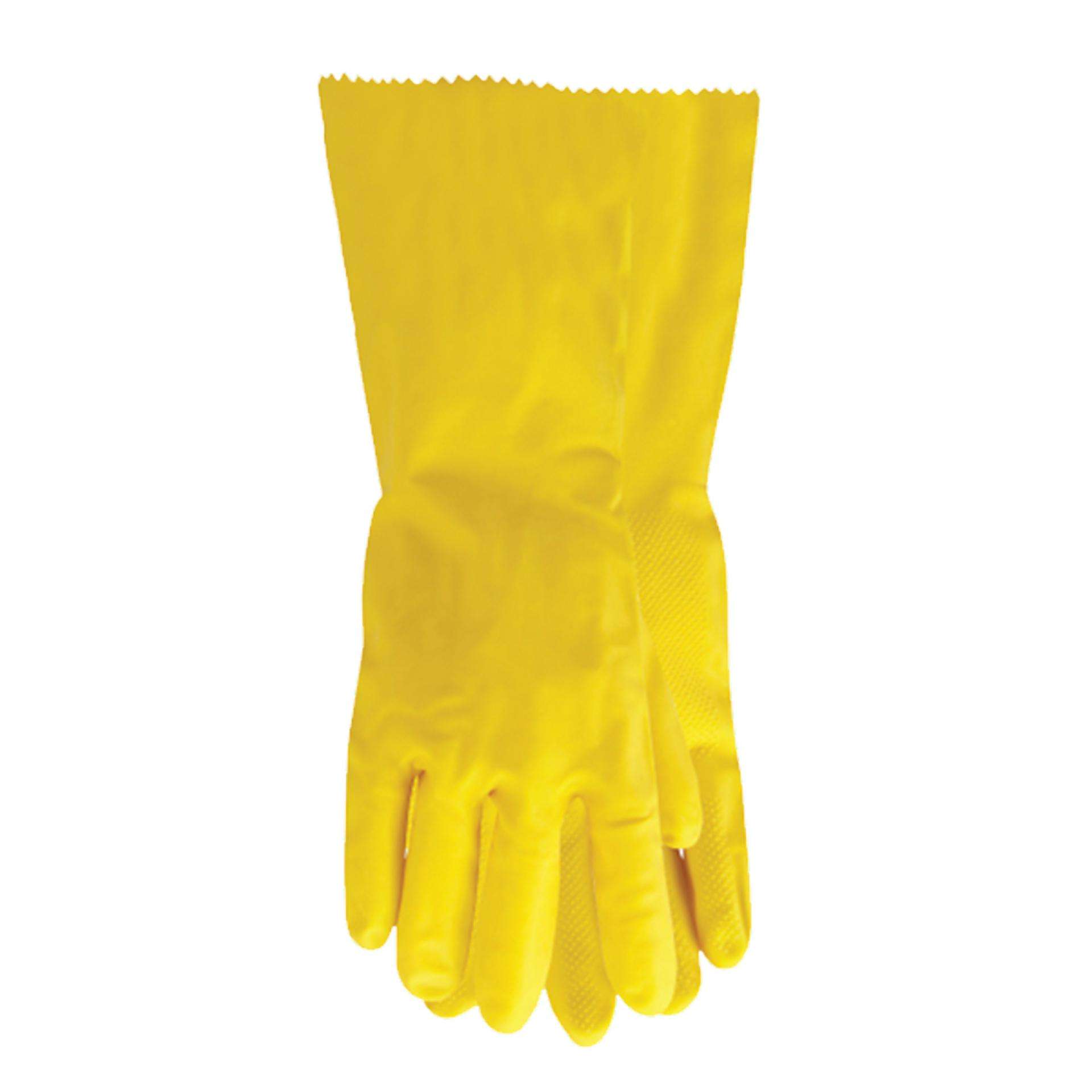 Luva Latex Menage Amarela T9 L refª FLLMA9L FLUX