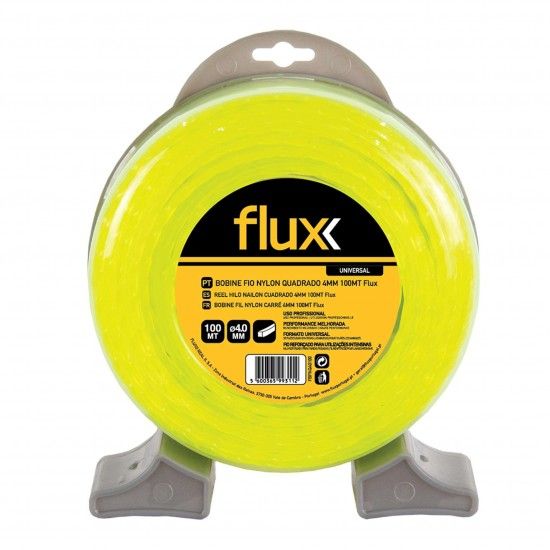 Fio Nylon Quadrado 3,0mm 15mt  ref� FFNQ3015 FLUX