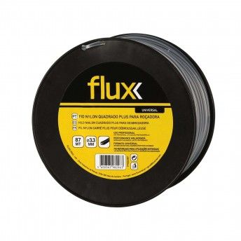 Fio Nylon Quadrado Plus 3,3mm 87mt refª FFNQ3387 FLUX Fio Nylon Quadrado Plus 3,3mm 87mt refª FFNQ3387 FLUX