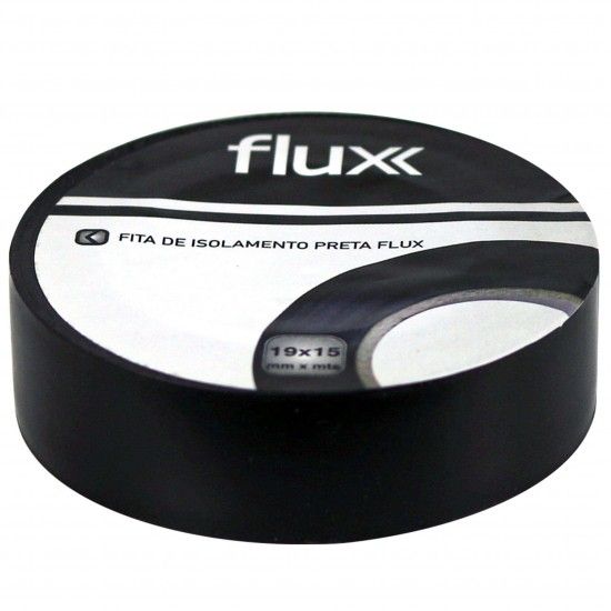 Fita Isoladora Preta 19mm 33mt  ref� FFIP1933 FLUX