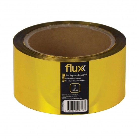 Fita Espanta Passaros 50mm 100mt refª FFEP50100 FLUX Fita Espanta Passaros 50mm 100mt refª FFEP50100 FLUX