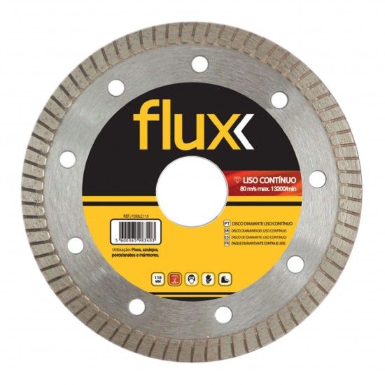 Disco Diamante Turbo Cer�mica 115mm  ref� FDDLC115 FLUX