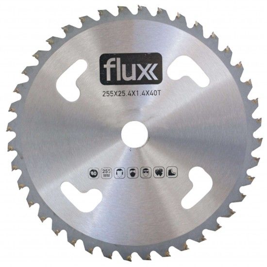 Disco Diamante Mato Erva 255mm 40 Dentes  ref� FDDME40D FLUX