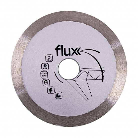 Disco Diamante Liso Continuo 115mm refª FDDLCC115 FLUX Disco Diamante Liso Continuo 115mm refª FDDLCC115 FLUX