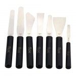 Conjunto de Esp�tulas A�o Inox para Gesso 7pcs  ref� FCEAIG7 FLUX