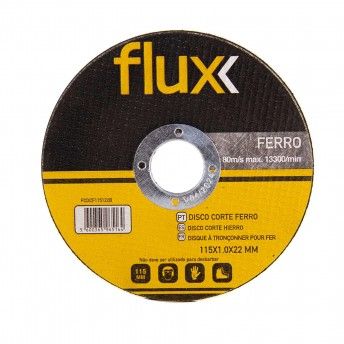 Disco Corte Ferro 115x1x22mm  ref� FCDCF115122B FLUX