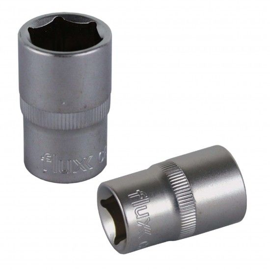 Chave Caixa Sextavada Crom. Vanadium 1/2x17mm refª FCCSCV1217 FLUX Chave Caixa Sextavada Crom. Vanadium 1/2x17mm refª FCCSCV1217 FLUX