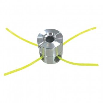 Cabe�a Aluminio 4 Furos Ro�adora cFio Nylon  ref� FCA4FRFN FLUX