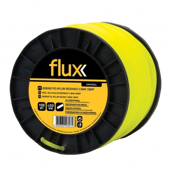 Bobine Fio Nylon 3,0mm 100mt  ref� FBFN30100 FLUX