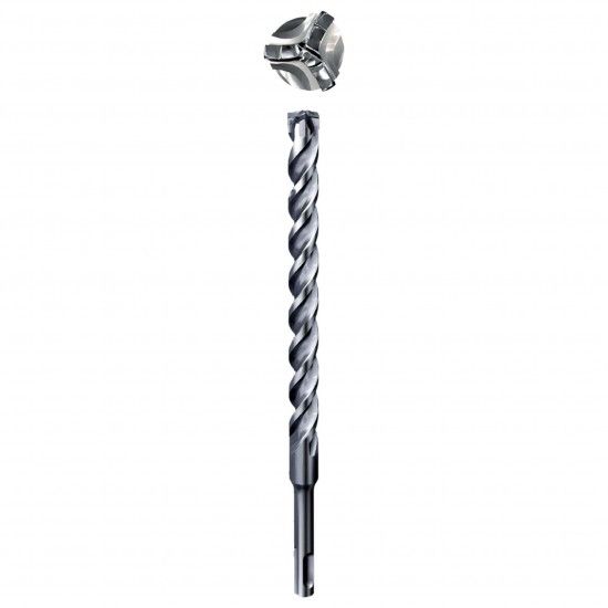 Broca 3 Cortes SDS-Plus 110x6mm refª FB3CS1106 FLUX Broca 3 Cortes SDS-Plus 110x6mm refª FB3CS1106 FLUX