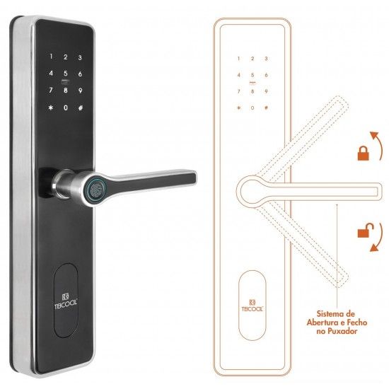 Fechadura electronica refª E79 Teicocil Fechadura electronica refª E79 Teicocil