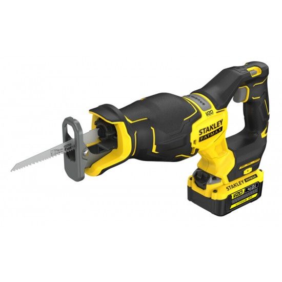 Serra sabre BL 20v + bateria 4.0Ah e mala Pro-Stack refª SFMCS311M1T-QW STANLEY Serra sabre BL 20v + bateria 4.0Ah e mala Pro-Stack refª SFMCS311M1T-QW STANLEY