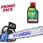 Motosserra 61.5cc 508mm (oferta de óleo 2 tempos) refª HYC6220 HYUNDAI Motosserra 61.5cc 508mm (oferta de óleo 2 tempos) refª HYC6220 HYUNDAI