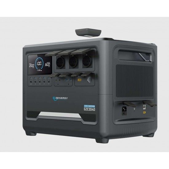 Esta��o de energia GZE3040 3072Wh 4000W ref� 31705 Genergy