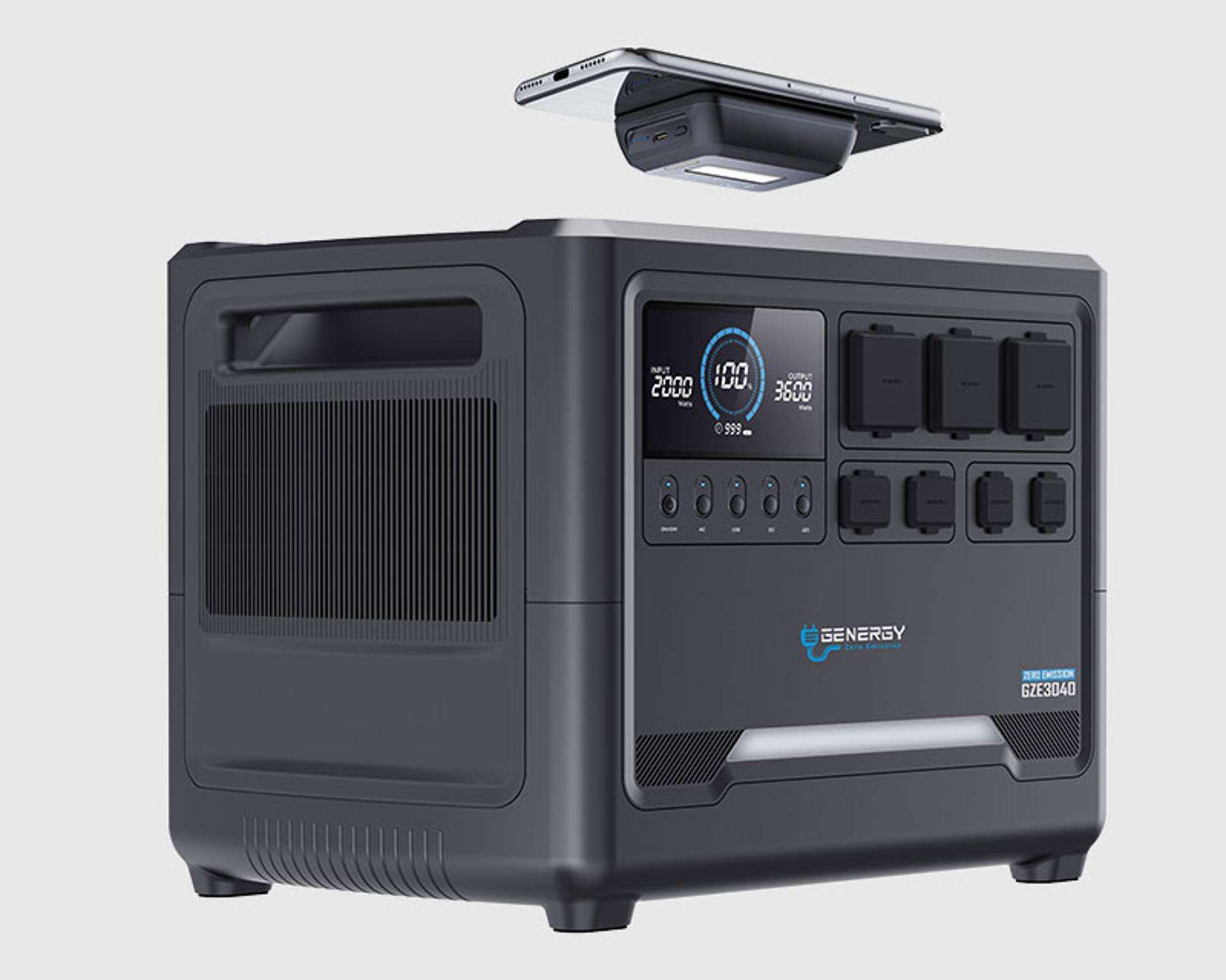 Estação de energia GZE3040 3072Wh 4000W refª 31705 Genergy