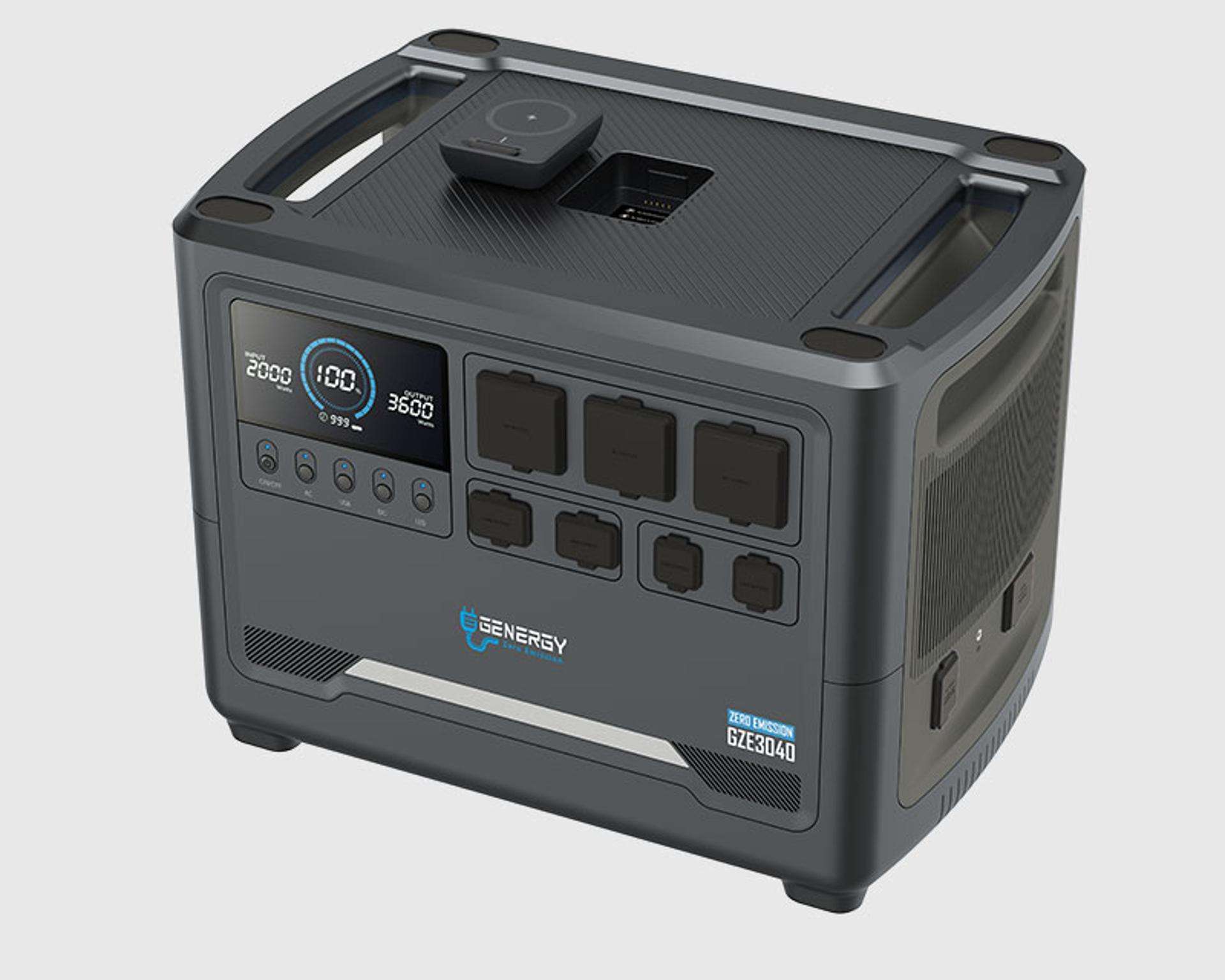 Estação de energia GZE3040 3072Wh 4000W refª 31705 Genergy