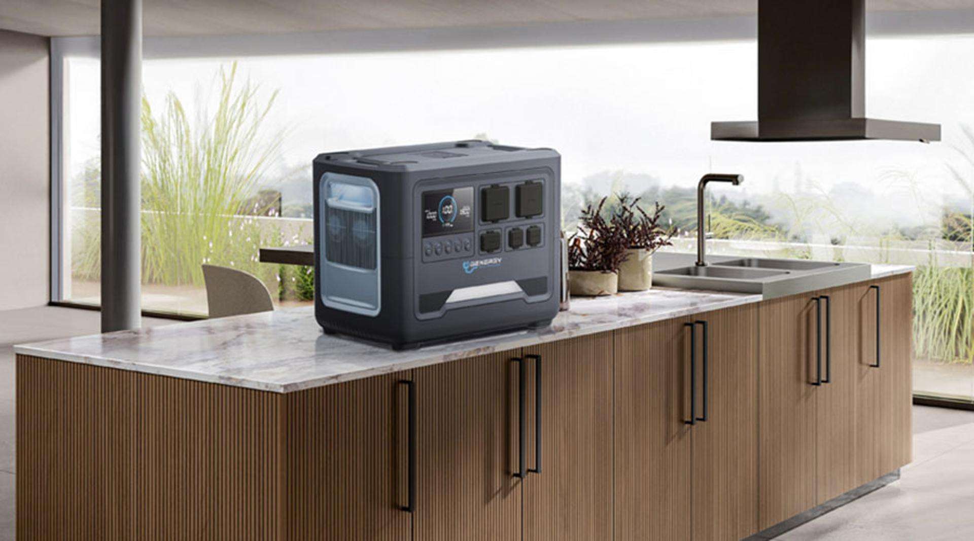 Estação de energia GZE1518 1536Wh 1800W refª 31695 Genergy