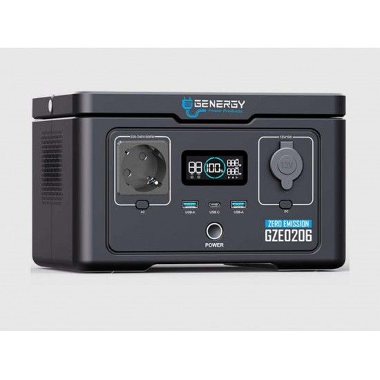 Estação de energia GZE0206 256Wh 600W refª 31680 Genergy Estação de energia GZE0206 256Wh 600W refª 31680 Genergy