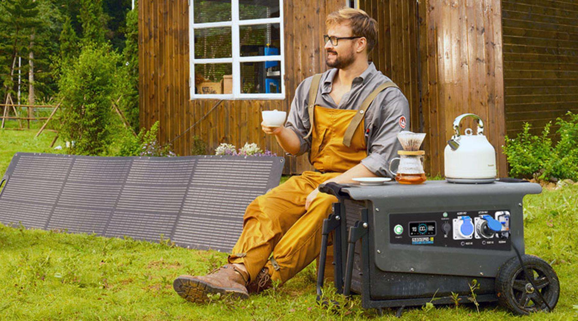 Estação de energia GZE5050PRO 5040Wh 5000W refª 31540 Genergy