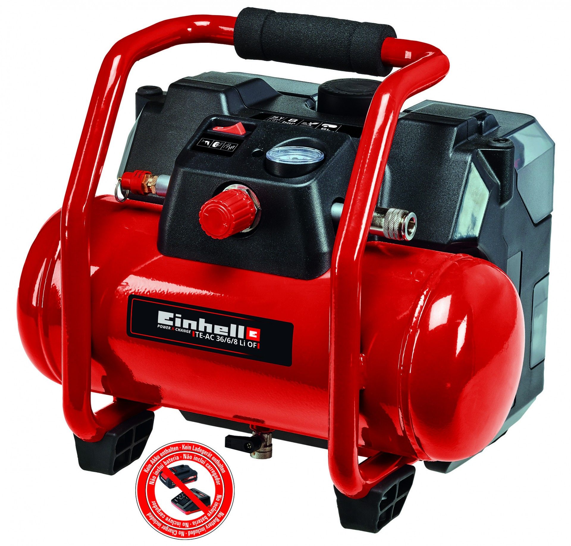 Compressor TE-AC 36/6/8 Li OF Set-Solo refª 4020450 EINHELL_OUTLET