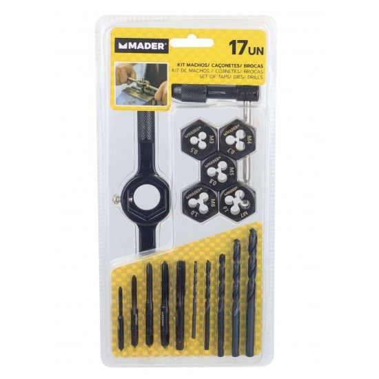 Machos e Ca�onetes, com Broca, 17un ref� 61123 MADER