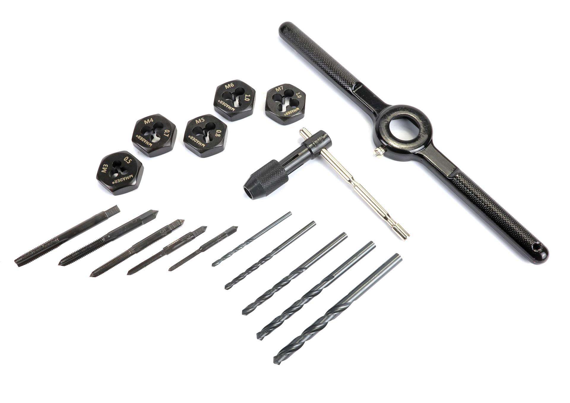 Machos e Caçonetes, com Broca, 17un refª 61123 MADER