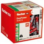Bucha DuoPower 8x40mm + parafuso 50p� ref� 535460 FISCHER