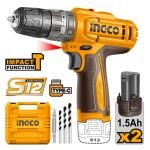 Aparafusadora Bateria L�tio 12V  ref� CIDLI12202E INGCO