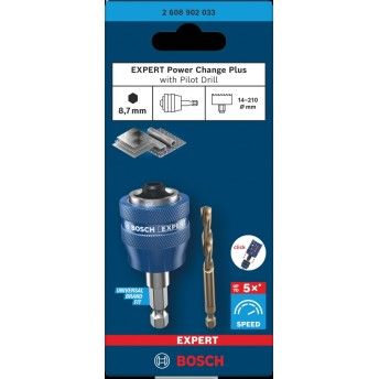 Adaptador PC com broca HSS-Co 65mm ref� 2608902033 BOSCH