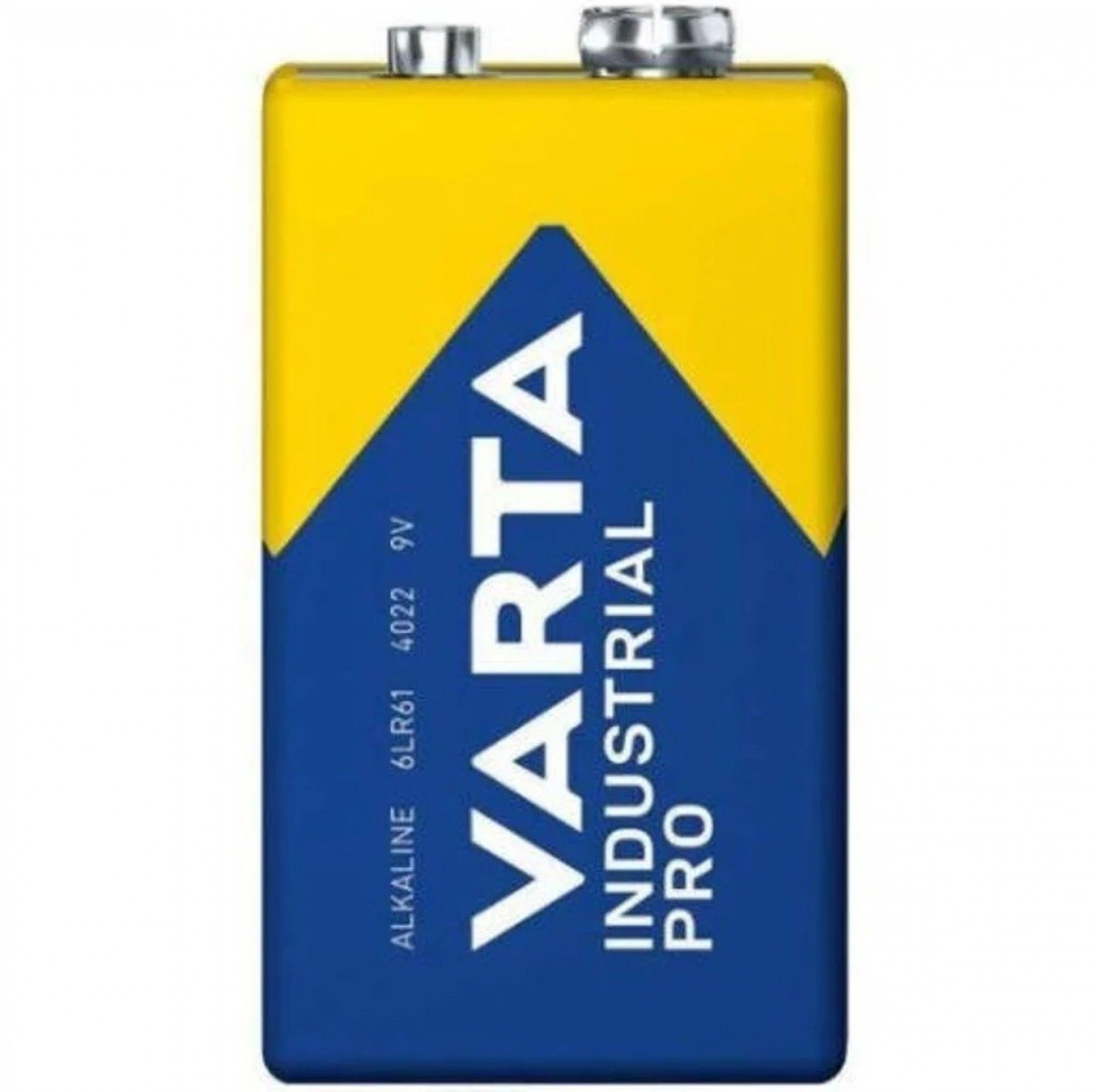 Pilha alkalina 9V (6LR61) industrial refª 38595 Varta