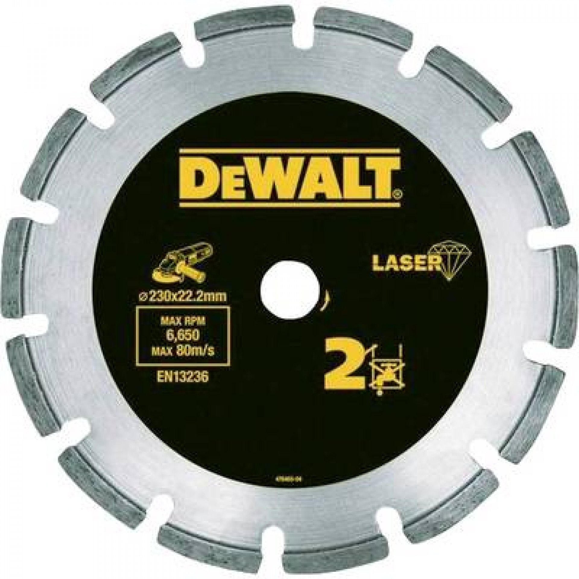Disco segmentado 230mm refª DT3773-XJ DEWALT
