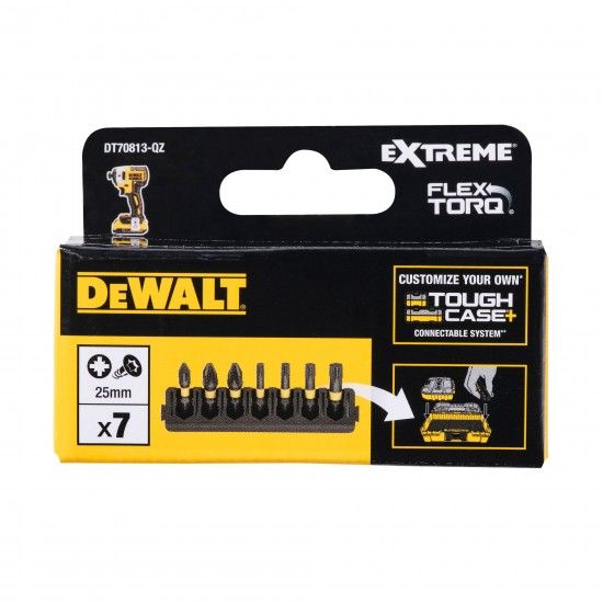 Bits tor��o Pz e Torx ref� DT70813-QZ DEWALT