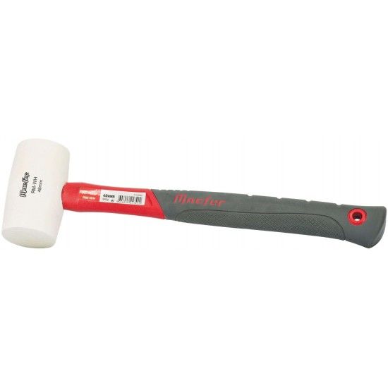 Ma�o borracha MacFer RM-WH 57mm 450g (16oz) branca ref� 213.0043 MACFER