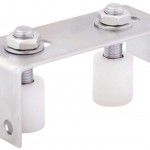 Guia regul�vel para port�o com 2 rod�zios GRPG-2 30x40mm ref� 206.0097 MACFER