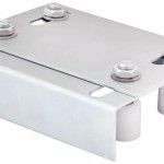 Guia regul�vel para port�o com 4 rod�zios GRPG-4 30x40mm ref� 206.0098 MACFER