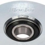 Roda "U" para aparafusar 1 rolamento galvanizada U1A  60x17mm ref� 206.0034 MACFER