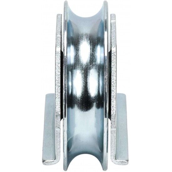 Roda "U" para soldar 1 rolamento galvanizada U1S  80x20mm ref� 206.0021 MACFER