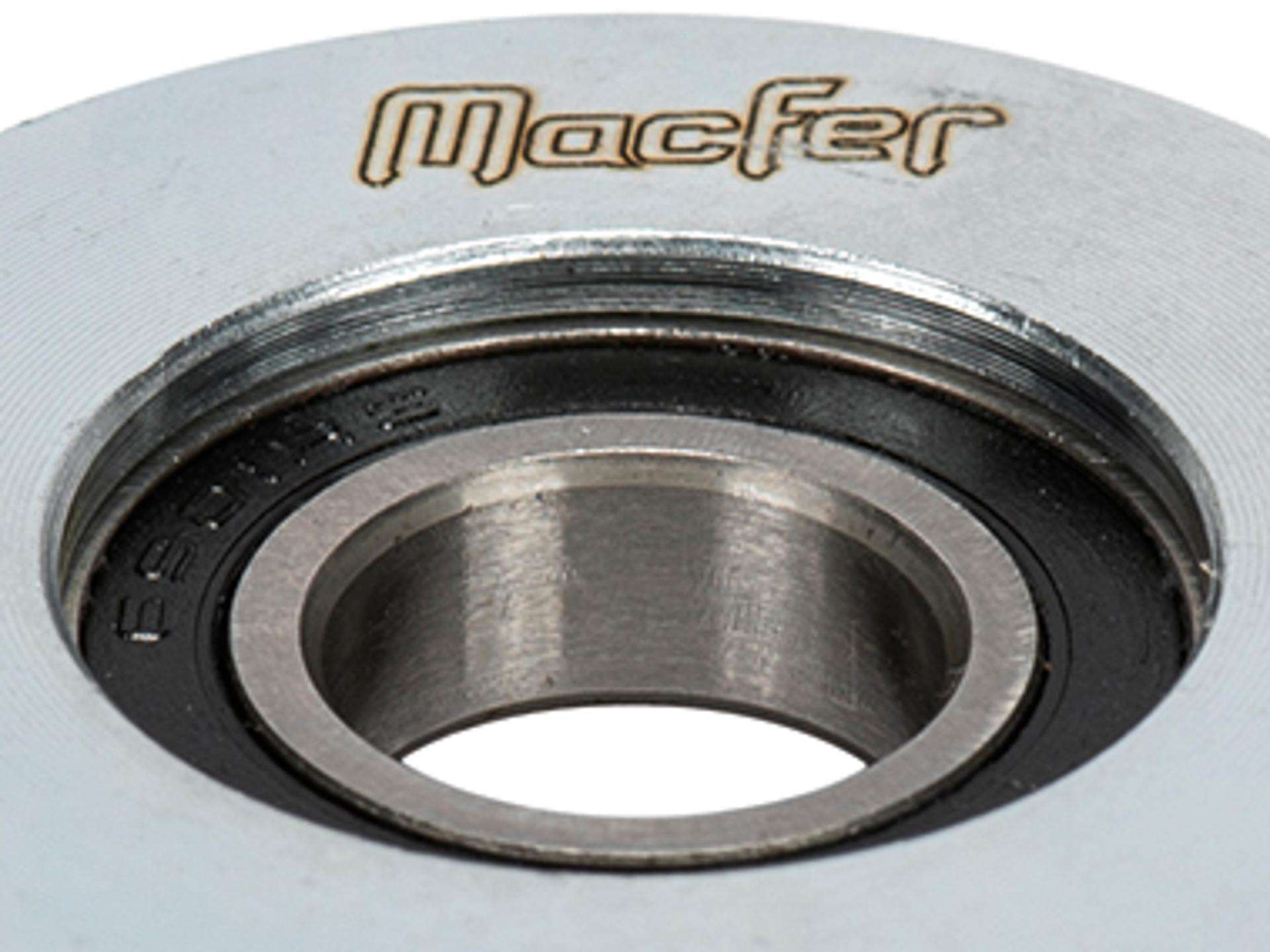 ROLDANA GALV 40MM C\ROL+PARF