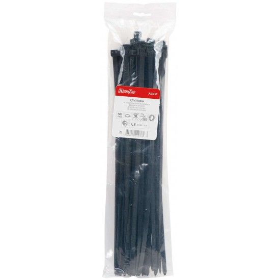 Abraç. serr. nylon MacFer ASN-P 7,5x 500mm preta refª 199.0078 MACFER Abraç. serr. nylon MacFer ASN-P 7,5x 500mm preta refª 199.0078 MACFER