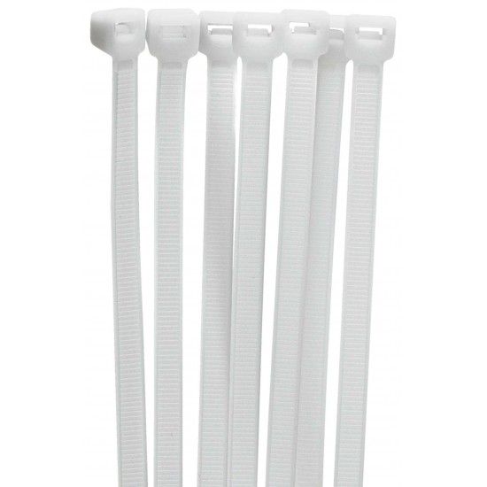 Abra�. serr. nylon MacFer ASN-B 4,8x  300mm branca  ref� 199.0023 MACFER