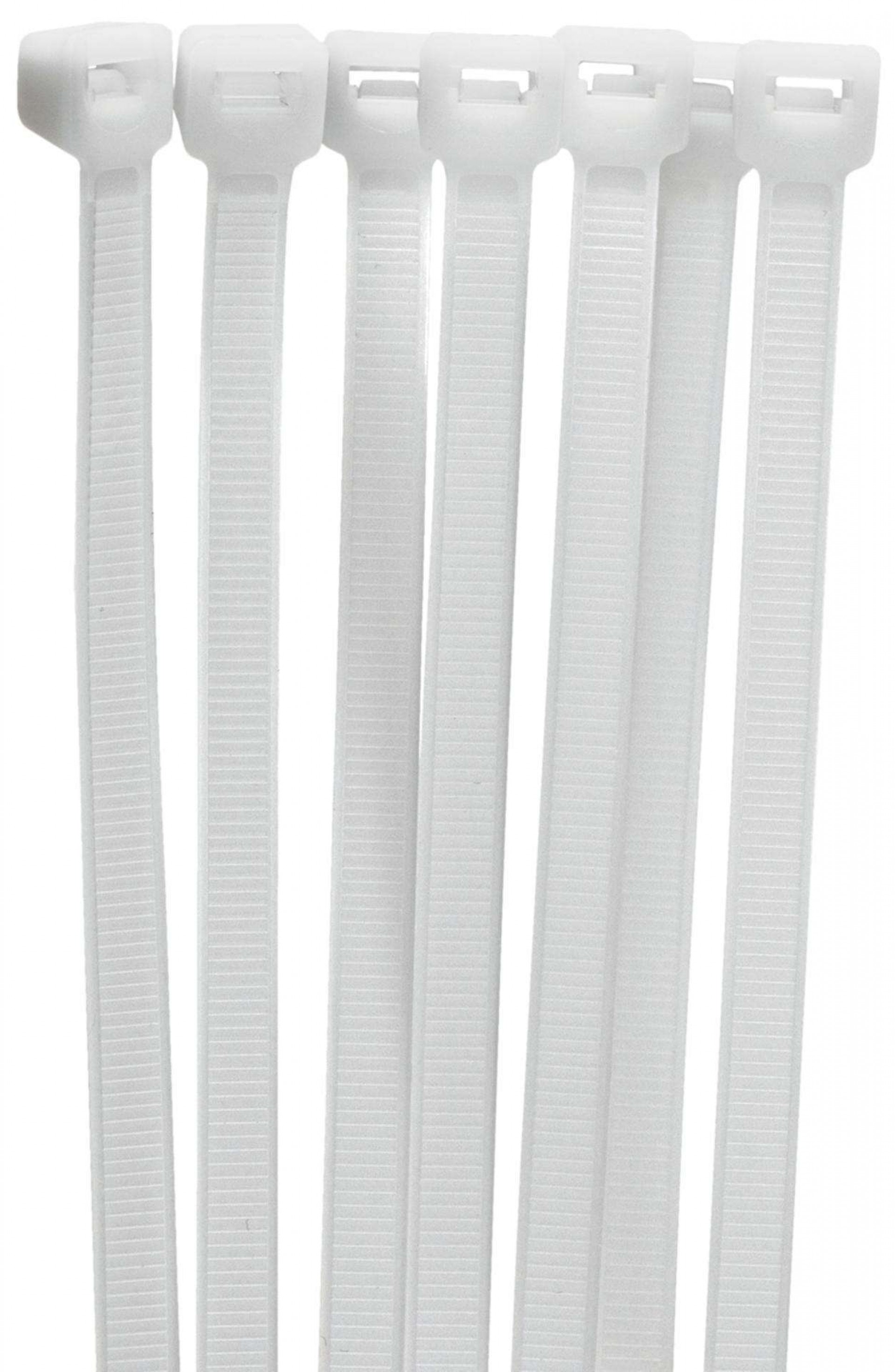 Abraç. serr. nylon MacFer ASN-B 4,5x 200mm branca refª 199.0014 MACFER