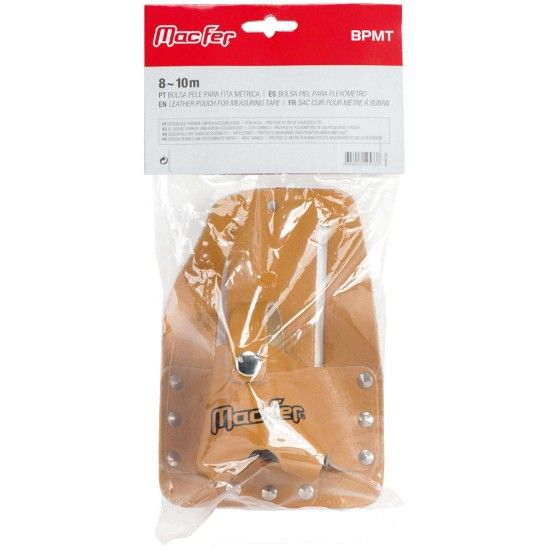 Bolsa pele p/ fita m�trica MacFer BPMT 3~5m ref� 195.0032 MACFER