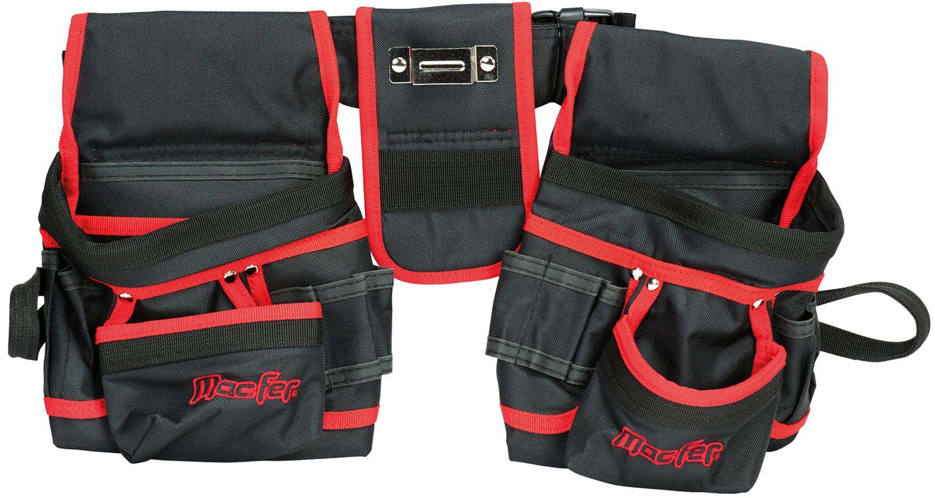 Bolsa nylon c/ cinturão MacFer 991012 22 div. refª 195.0001 MACFER