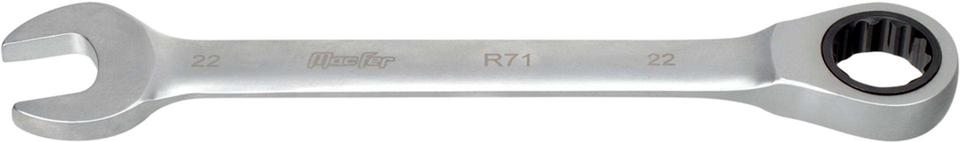 Ch. combinada c/ roquete Cr-V MacFer R71 19mm refª 188.0082 MACFER