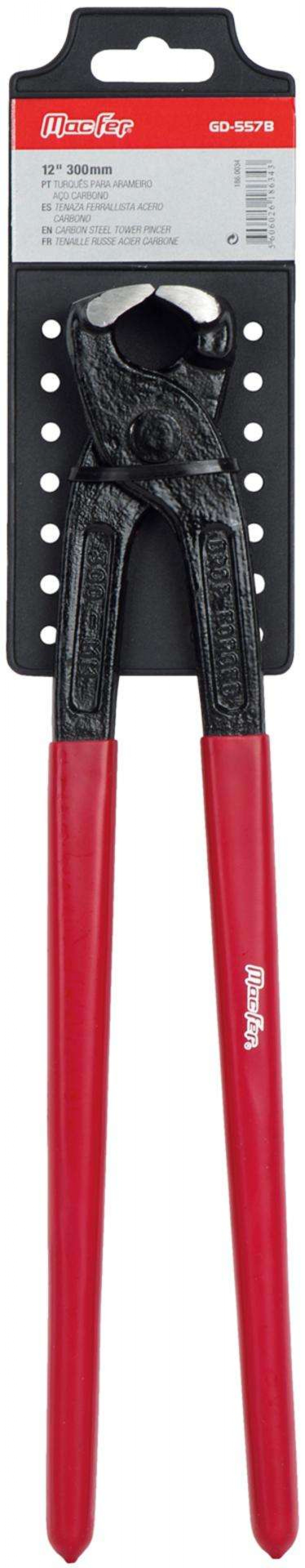 Turquês p/ arameiro a/c MacFer GB-557B 225mm (9") refª 186.0029 MACFER