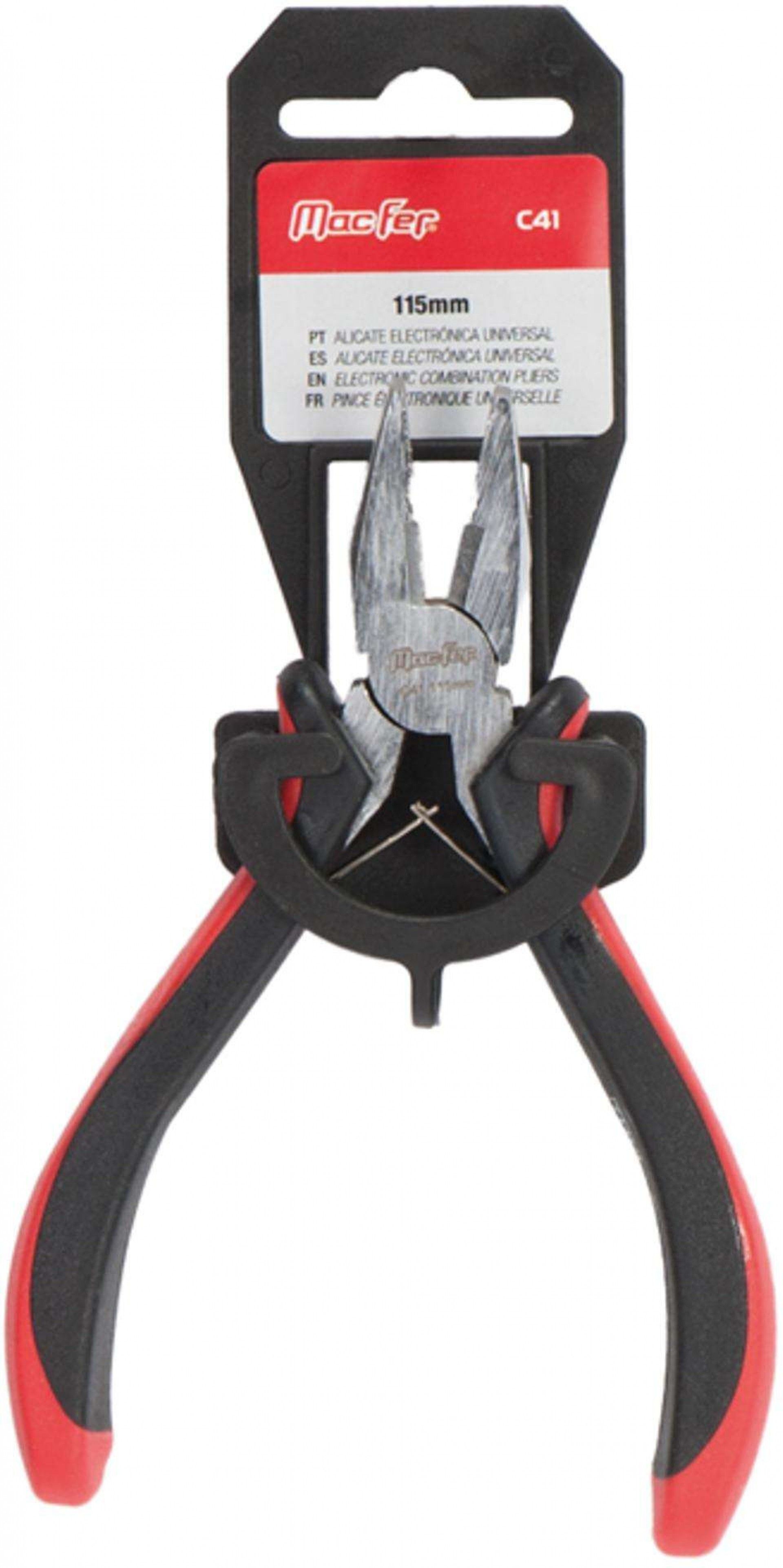 Alicate elec. universal MacFer C41 115mm refª 186.0020 MACFER