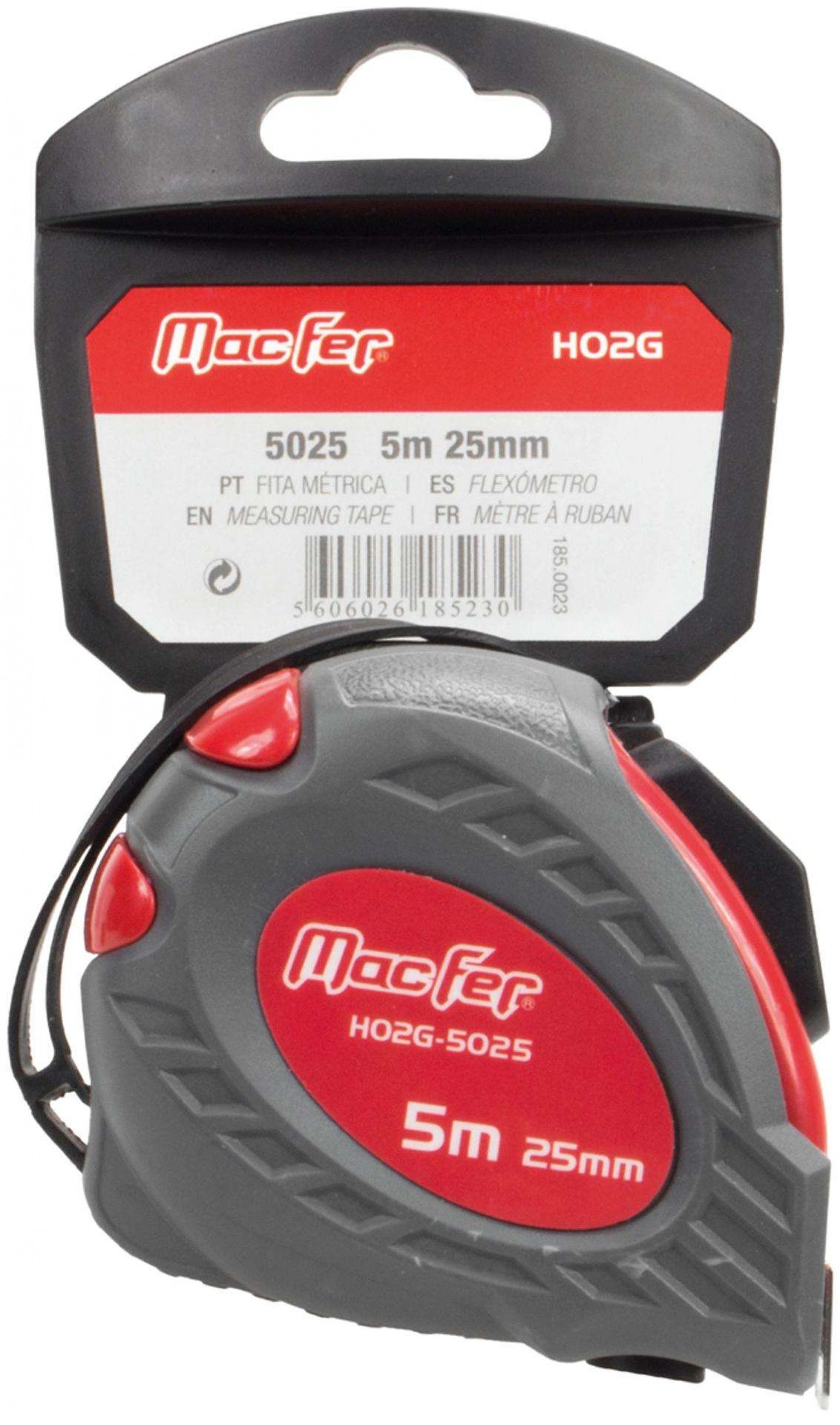 Fita métrica H02G- 5019 5m 19mm refª 185.0022 MACFER