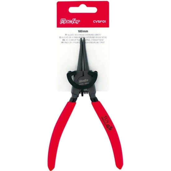 Alicate Cr-V freios ext. direito MacFer CVSF01 180mm ref� 183.0046 MACFER